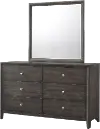 Clearance Grant Gray Dresser