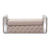 132-7332-RCW Modern Beige Upholstered Bench with Storage - Fiona-3