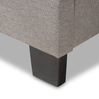 136-7445-RCW Contemporary Gray Full Size Upholstered Bed - Emerson-5