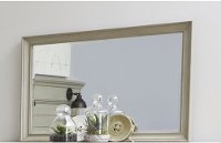 Farmhouse Rustic Taupe Mirror - Sausalito