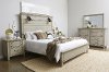 Rustic Taupe 4 Piece Queen Bedroom Set - Sausalito