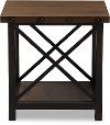 131-7196-RCW Textured Industrial Black and Brown End Table - Herzen-5