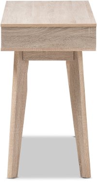 138-7713-RCW Modern 2-Drawer Oak and Gray Computer Desk - Fella-6