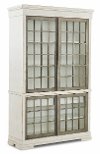 Rustic Chalk White Curio Cabinet - Coming Home-2