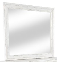 Casual Classic Rustic Chalk White Mirror - Coming Home-2