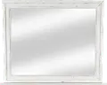 Coming Home Chalk White Mirror