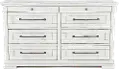 Coming Home Chalk White Dresser