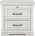 Coming Home Chalk White Nightstand