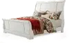 Coming Home Chalk White Queen Sleigh Bed
