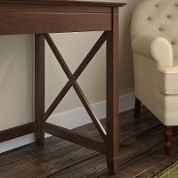 Cherry Brown Casual 48 Inch Writing Desk - Key West-3