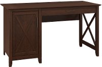 Cherry Brown Casual 54 Inch Office Desk - Key West-2