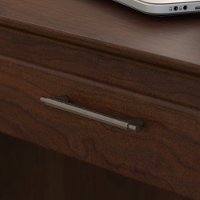 Brown Computer Desk, Rolling File Cabinet, and Bookshelf Combo - Key West-6