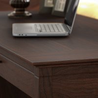 Cherry Brown Computer Desk with Desktop Organizers - Key West-6