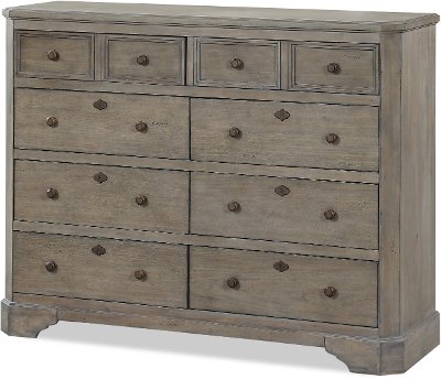 Rustic Cottage Natural Dune Tall Dresser - Laurel Grove