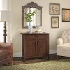 Cherry Brown Laptop Storage Desk - Key West