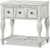 Clearance Rustic Cottage White Nightstand - Laurel Grove