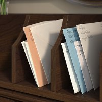 Cherry Brown Desktop Organizer - Key West-2