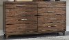Contemporary Brown Dresser - Ventura