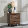 Contemporary Brown Nightstand - Ventura
