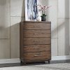 Contemporary Brown Chest of Drawers - Ventura