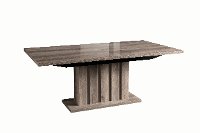 PJMM0615/TABLE Contemporary Rustic Gray Dining Room Table - Matera