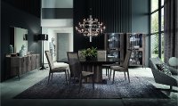 KIT Contemporary Rustic Gray 5 Piece Dining Set - Matera
