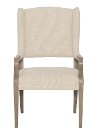 Clearance Sandstone Upholstered Dining Arm Chair - Santa Barbara