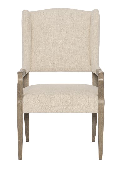 Sandstone Upholstered Dining Arm Chair - Santa Barbara