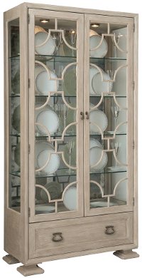 Sandstone China Cabinet - Santa Barbara-2