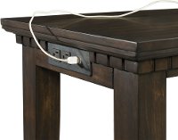 Transitional Gray 4 Piece Counter Table Set - Morrison-3