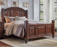Classic Espresso Brown Queen Bed - Jamestown