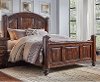 Clearance Classic Espresso Brown Queen Bed - Jamestown