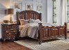 Classic Espresso Brown King Size Bed - Jamestown-2