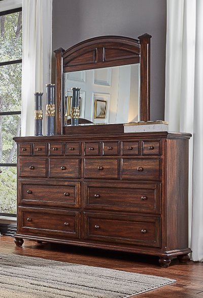 Classic Espresso Brown Dresser - Jamestown