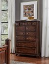Classic Espresso Brown Chest of Drawers - Jamestown