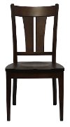 Dark Maple Brown Dining Room Chair - Sterling-2