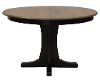 Dark Two-Tone Brown 5 Piece Dining Set - Sterling-2