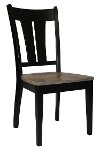Dark Two-Tone Brown 5 Piece Dining Set - Sterling-3