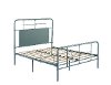 Vintage Green Full Metal Bed - Fairfield-2