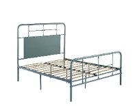 Vintage Green Full Metal Bed - Fairfield-2