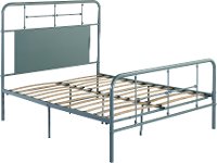 Vintage Green King Metal Bed - Fairfield-2