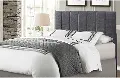 Kelly Gray Full-Queen Upholstered Headboard