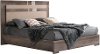 KIT Clearance Modern Rustic Gray King Platform Bed - Matera