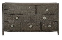Rustic Modern Charcoal Gray Dresser - Linea