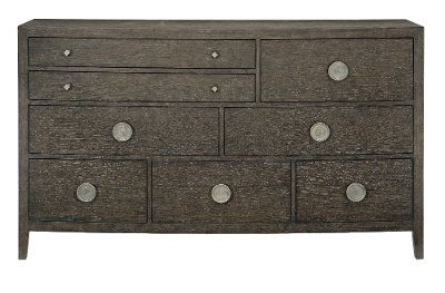 Rustic Modern Charcoal Gray Dresser - Linea