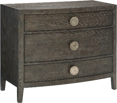 Rustic Modern Charcoal Gray Bachelor's Chest - Linea