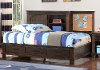 Classic Mission Brown Full Storage Bed - Tribecca