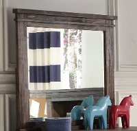 Classic Mission Brown Mirror - Tribecca