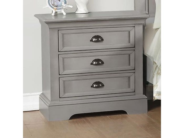 Casual Classic Gray Nightstand - Tamarack