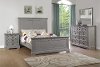 Casual Classic Gray 4 Piece Twin Bedroom Set - Tamarack